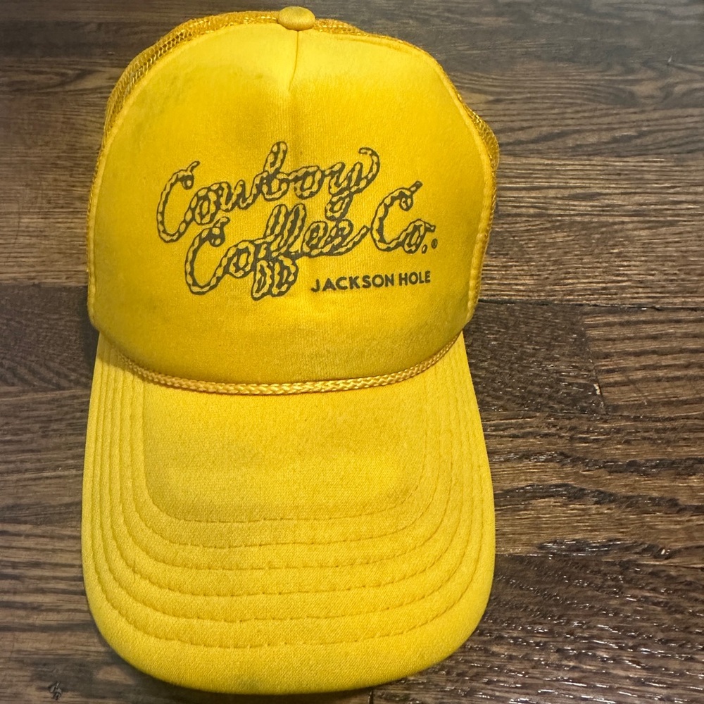 Yellow Cowboy Coffee Co. Jackson Hole Trucker Hat